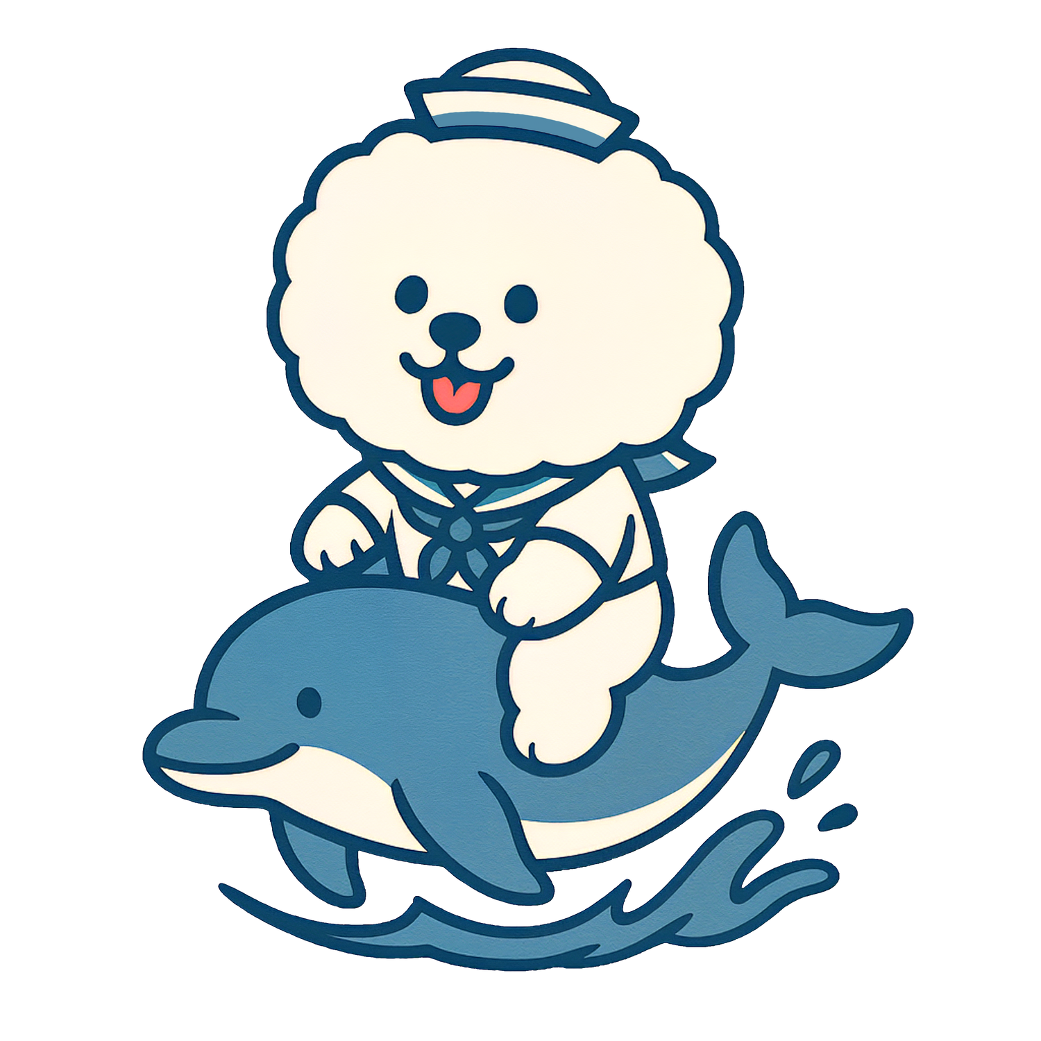 水手比熊海豚